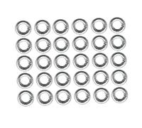 NUOBESTY 40pièces Couvercles De Brûleur De Cuisinière Aluminium Résistant Chaleur Protections Anti-huile Pour Cuisinière à Gaz Ronds