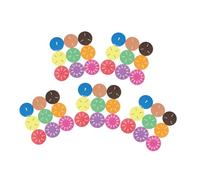 NUOBESTY 45 Pièces de Fractions Montessori EVA pour Garçon Fille Éducatives Polyvalentes pour Apprentissage Mathématique à et Classe