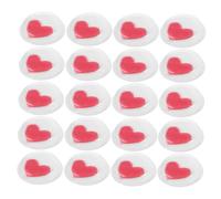 NUOBESTY 480 Pièces Yeux Amusants Autocollants Forme de Coeur Yeux Mobiles Auto-adhésifs pour Jouets Loisirs Créatifs Garçon Fille DIY Accessoires de Poupée pour Projets Manuels