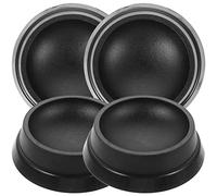NUOBESTY 4pcs Caster Caps Meubles Capes de Jambe Chaise Piets Caps Caps de Lanceur