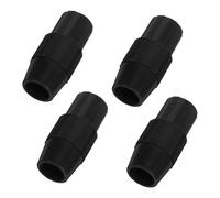 NUOBESTY 4pièces Accessoire De Verrière Télescopique Rallonge De Tige avec Mécanisme De Verrouillage Fixation Adaptateur pour Poteaux Éclairage Ajustement De Hauteur Réglable