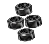 NUOBESTY 4pièces Bases Antidérapantes Pour Machines à Laver Support Amortisseur De Chocs Rehausseurs De Meubles Stables Et