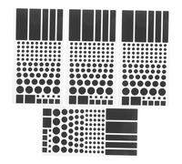 NUOBESTY 4pièces Cache-Bandes LED Lot de Autocollants pour Appareils Électroniques Routeurs Téléviseurs Veilleuses Voyant Lumineux Inclus Fenêtre Affichage Bloc Occultation Protections