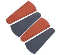 NUOBESTY 4pièces Étuis Cuir Pour Ciseaux à Sourcils Et Couture Protège-lames Portable Et Couvre-ciseaux Pour Outils De Coupe Sac Couture Et Sac Dos Outils