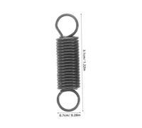 NUOBESTY 4pièces Loquet De Porte Appareil Pour Four à Micro-ondes Ressort Assemblage De Crochet Kit De Réparation Pour Fixation De Porte De Micro-ondes