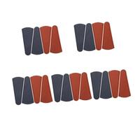 NUOBESTY 5 Ensembles Petits Ciseaux De Couture Sourcil Protecteur De Ciseaux Peigne Rasoir De Scrapbooking Front Tondeuse Trousse À Fil Coupe-ongles Cuir 4 Pièces * 5