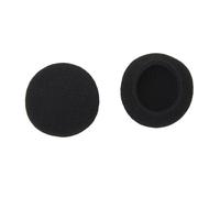 NUOBESTY 5 Paires Couverture d'écouteur Mousse Remplacement Coussinets de Rechange pour Oreillettes Coussinets Coussins de Rechange pour Casque Cache-Oreilles Noir
