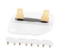 NUOBESTY 5 Pièces fusible du sèche-linge thermostat kit de nettoyage de conduit de sécheuse pièces d'appareils connecteur de tuyau d'évent de sécheuse sécheur sous vide Plastique
