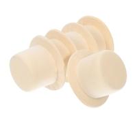 NUOBESTY 5 Pièces Mini Top Hats for Crafts Miniature Fabric Doll Hats for DIY Pet Accessories Christmas Snowman Caps Versatile Crafting Supplies in Beige