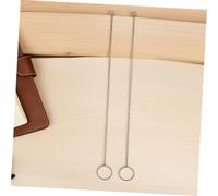 NUOBESTY 5 Pièces Outil de Couture Acier Inoxydable avec Crochet Long et Loquet Sécurisé Passe Cordon Métallique pour Pantalons DIY et Réparation de