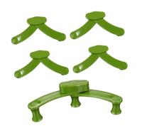 NUOBESTY 5 pièces Pinces Réglables pour Branches de Plantes Lot de Clips Durables Plastique Outil Professionnel pour Modeler et Fixer Branches Arbres Fruitiers et Plantes Diverses