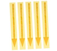 NUOBESTY 5 Pièces Reflective Mailbox Arrow Stickers Self Adhesive Removable Road Instruction Decals Outdoor Directional Signs For Efficient Mail Sorting