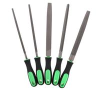 NUOBESTY 5 Pièces Woodcarving Files Set Steel Woodworking Tools For Hardwood Carving Precise Flat Round Files For Beginners And Professionals