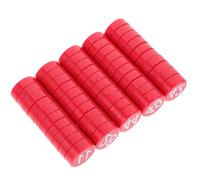 NUOBESTY 50 Aimants Magnétiques Chiffres Colorés Rouges Autocollants Décoratifs pour Réfrigérateur 50 Pièces Compactes Multifonctions Accessoires Éducatifs pour Maison Cuisine