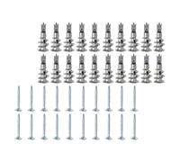 NUOBESTY 50 ensembles Vis Auto Perceuses Durables pour Fixation Murale pour Étagères Miroirs et