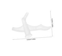 NUOBESTY 50 pièces Embouts Mousse Tube de Remplacement pour Pulvérisateur de Mousse Connecteur Tuyau pour Calfeutrage Robuste pour Étanchéité Compartiment Voiture Application Précise et