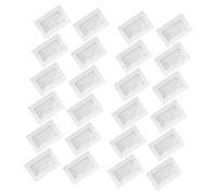 NUOBESTY 50 Pièces Enveloppes Rectangulaires Blanches avec Fermeture Cœur Enveloppes Invitation Mailing pour Mariages Noël Thanksgiving Papier Lisse Bavure