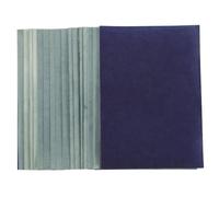 NUOBESTY 50 Pièces Kit Papier Photo Solaire Sensible pour Cyanotype Papier Artistique Réactif Au Soleil pour DIY Projets Créatifs Naturelles et Dessins