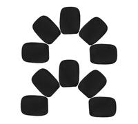NUOBESTY 50 Pièces Mini Lavalier Microphone Windscreens High Density Foam Noise Reduction Covers For Lapel Headset Mic Accessories