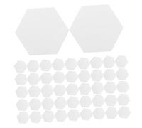 NUOBESTY 500 pièces Hexagon Paper Quilting Templates Sewing Stencils For DIY Patchwork Crafting And Quilting Beginners