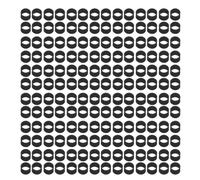 NUOBESTY 500 Pièces Organisateur de Câble Silicone pour Câble de Données Anneau de Fixation Flexible pour Gérer les Fils Maison ou Bureau