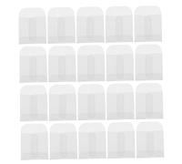 NUOBESTY 50Pcs Sac D'Enveloppe De Bijoux Enveloppes D'Invitation De Mariage Collier Photo Enveloppe Transparente Pochette Cadeau Mini Enveloppes Mini Enveloppes De Pièces Mini