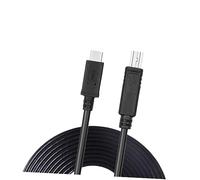 NUOBESTY 5m Câble USB Type-c pour Imprimante Scanner Disque Dur Appareils Compatibles Noir Connectique Fiable