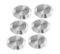 NUOBESTY 6 Pièces Clous En Acier Inoxydable Marqueurs Pour Aveugles Pour Trottoir Clou De Sécurité Pour Aéroport Et Espace Public Crampon Avertissement Podotactile