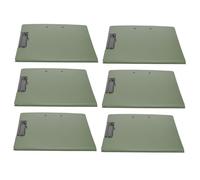 NUOBESTY 6 Pièces Dossier Rigide Pliable Support Polyvalent pour Horizontale et Verticale Organiseur de Documents Professionnel pour Réunions et Travail Terrain