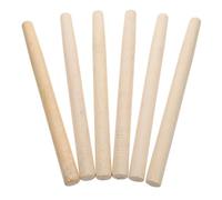 NUOBESTY 6 pièces Manche Bois Long pour Outils Jardinage Poignée Confortable Remplacement Facile pour Houe Pelle Faucille et Petit Outil Lot de Manches Robustes