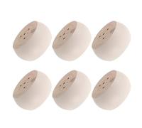 NUOBESTY 6 Pièces Meubles Bois Massif Ronds Canapé et Meuble TV Non Peints Remplacement Solide pour Bureau Bibliothèque Table Basse et Buffet