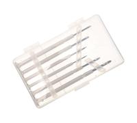 NUOBESTY 6 pièces Mini Tournevis de Précision Set Compact pour Réparation Montre Lunettes Électronique Outils Miniatures Légers et Durables pour Horlogerie et Électronique