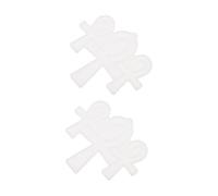 NUOBESTY 6 Pièces moule en croix moules en silicone moules à bonbons croix moules porte-clés croix boucle d'oreille moule en silicone moule pendentif porte-clés bricolage Époxy Egypte