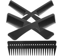 NUOBESTY 6 Pièces Peigne Antistatique de Coiffure Lot de Peignes Démêlants Outils de Coupe pour Barbier de Coiffure