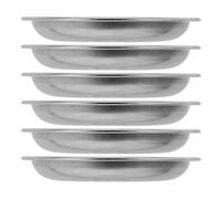 NUOBESTY 6 pièces Plateau de Pesée Inox Lot pour Balance Bijoux Carat et Pierres Précises Plateaux Électroniques Stables et Durables pour Pesage Exact Laboratoire et Bijouterie
