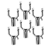 NUOBESTY 6 pièces Support de Branche Aluminium pour Arbres Fruitiers Fourche de Support Résistante pour Branches Penchées Outil de Formation et Protection la Neige Lot pour Jardin et