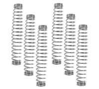 NUOBESTY 6 Ressorts de Rechange pour Sécateur en Acier Inoxydable Ressorts de Compression pour Outils de Jardinage Pièces Détachées Flexibles Anti-Rouille Compatibles Taille-Haies et