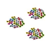 NUOBESTY 60 pièces Accessoires de Coque de Téléphone Résine Forme Lunettes Cœur Décoration DIY pour Projets Créatifs Fête et Usage Durable