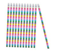 NUOBESTY 60 Pièces Crayons de Couleur pour Peinture Dessin et Croquis Uniformes Design Ergonomique Confortable Adaptés et Adultes pour École Bureau et Maison