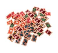 NUOBESTY 60 Pièces Mini Resin Picture Frames Small Vintage Ornament for Dollhouse DIY Christmas Crafting Micro Scene Decorations