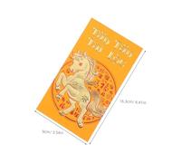 NUOBESTY 60 Pièces Vietnamese Envelopes Horse Year Spring Festival Money Packets Traditional Hong Bao For Family Friends