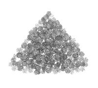 NUOBESTY 600 Pièces Embouts Métalliques Fleur Creux pour Bijoux DIY Caps Séparateurs Résistants avec Base pour Colliers Bracelets Accessoires de Fabrication Bijoux