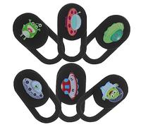 NUOBESTY 6Pièces Couvercles De Caméra Glissière pour Ordinateur Portable Et Téléphone Webcam Design Attrayant Et Facile à Installer