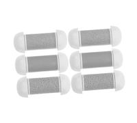 NUOBESTY 6pièces Rechange pour Râpe à Têtes de Recharge à Gros Grain pour Pédicure Recharges pour Éliminateur de Callosités
