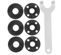 NUOBESTY 7 Pièces Clés D'angle Pour Bride 5/8 Avec Écrous Et Goupilles Outils Démontage Meuleuses Angle, Acier Solide, Compact, Outils De Jardin Et Réparations