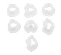 NUOBESTY 7 Pièces Flower Resin Earring Molds Set Silicone Jewelry Tools For Polymer Clay Butterfly Heart And Floral Designs Reusable Compact DIY Crafting Kit