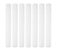 NUOBESTY 7pcs Cylindres Décoratifs Blancs en Mousse 40cm pour Projets de Bricolage et d'art, Support Solide et Insertion Facile pour Bouquets et Décorations de Fleurs