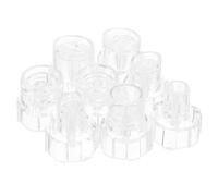 NUOBESTY 8 Embouts de Rechange pour Appareils à Oxygénothérapie du Visage Accessoires Compatibles Universels Pièces Détachées Mini Bulles pour Nettoyage Profond Kit 8 Pièces pour Soin