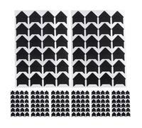 NUOBESTY 8 Feuilles de Coins Photo - Autocollants adhésifs pour Coins d'album Photo de Scrapbooking - Protections en Papier pour Pages de Livres Souvenirs, fêtes et