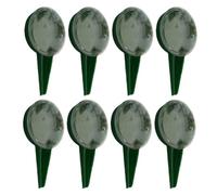 NUOBESTY 8 Pièces Distributeur de Semis Manuel avec 5 Réglages Ajustables pour Graines de Différentes Tailles, Outil de Jardinage Polyvalent en Plastique pour Fermes et Aménagements